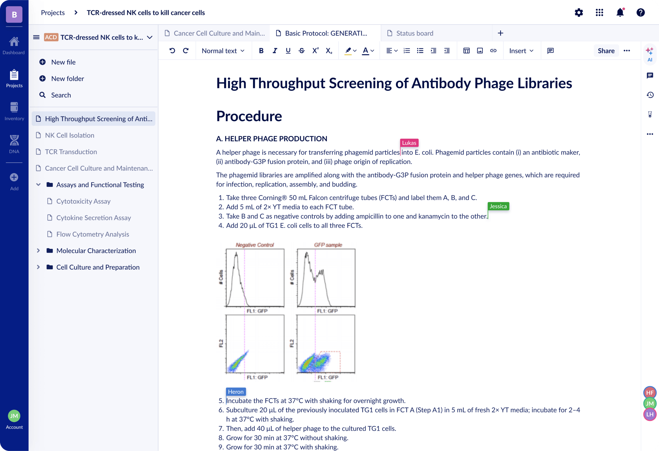 Collaborative real-time editing